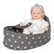 Couffin poupée 26cm STARS gris