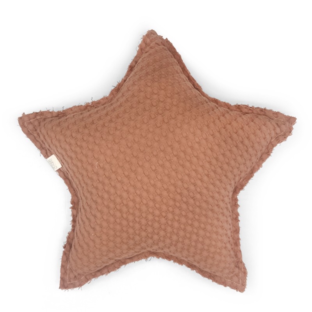 Coussin STAR Babyshower gofre cinnamon