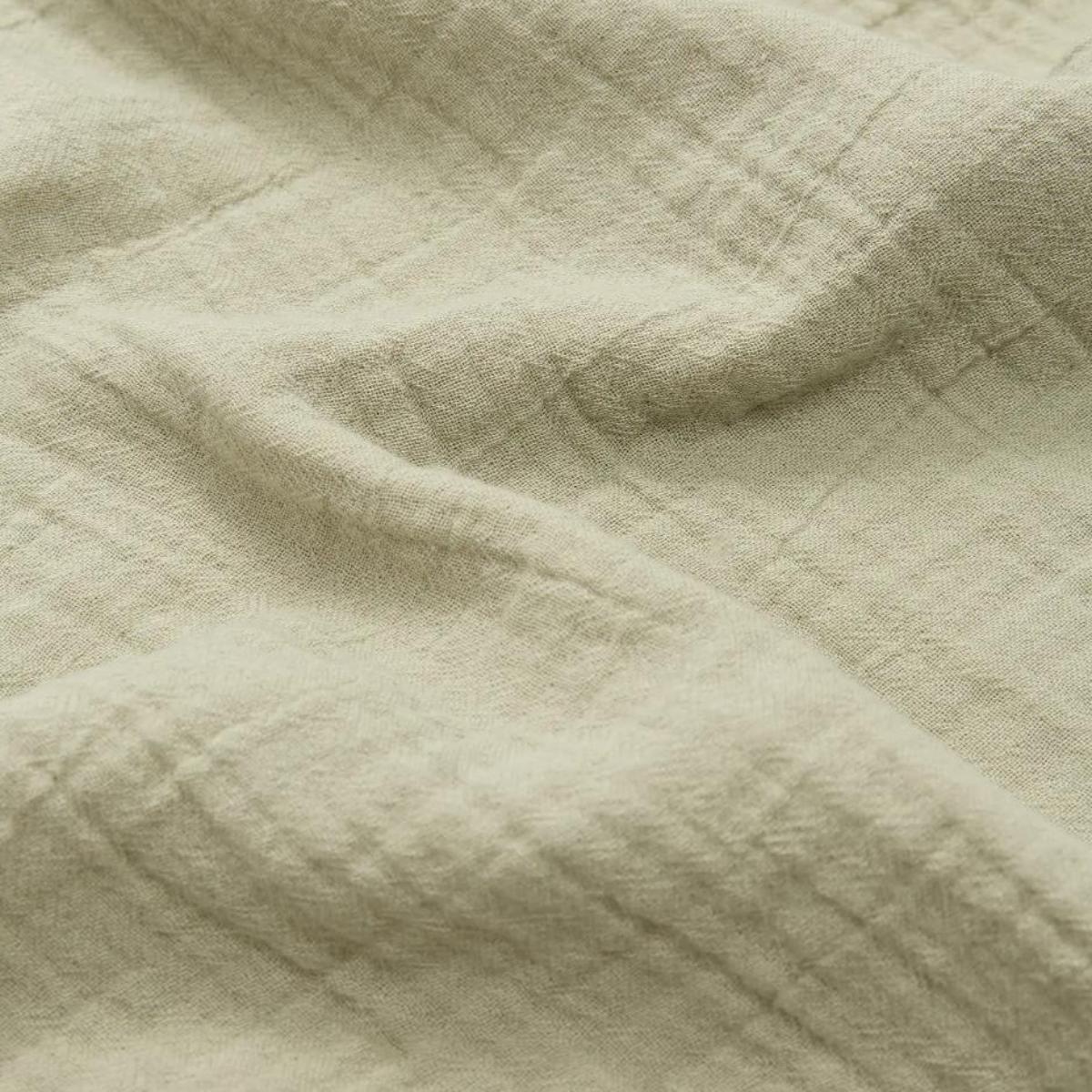 Couverture 65x100cm WABI SABI Nobodinoz green matcha