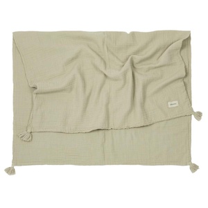 Couverture 65x100cm WABI SABI Nobodinoz green matcha