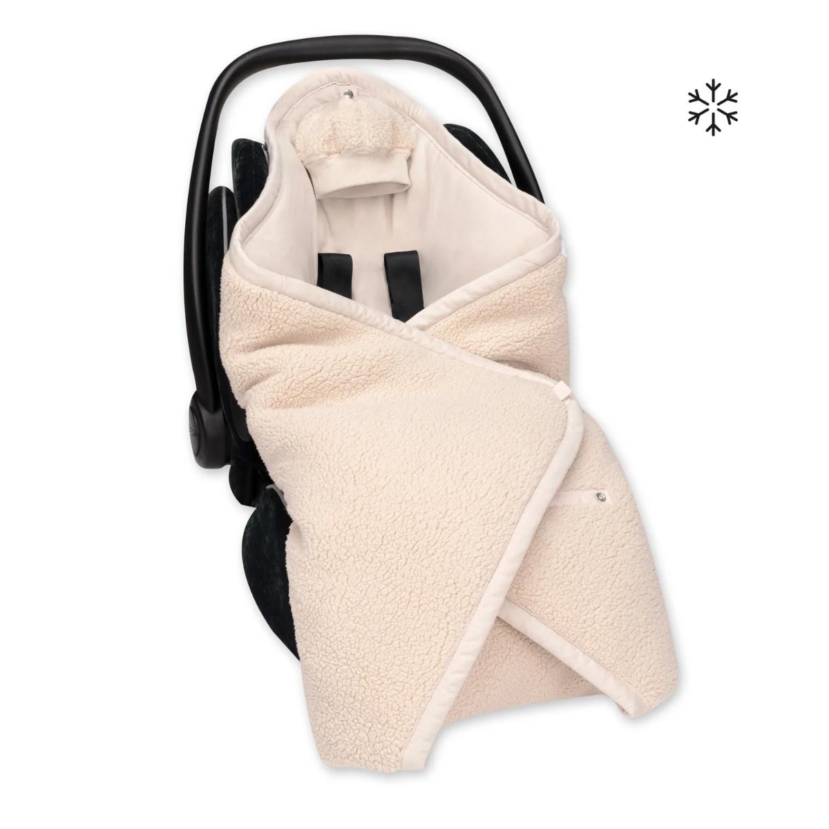 Couverture BISIDE Bemini teddy hugmi + fibre+jersey 24 ficelle