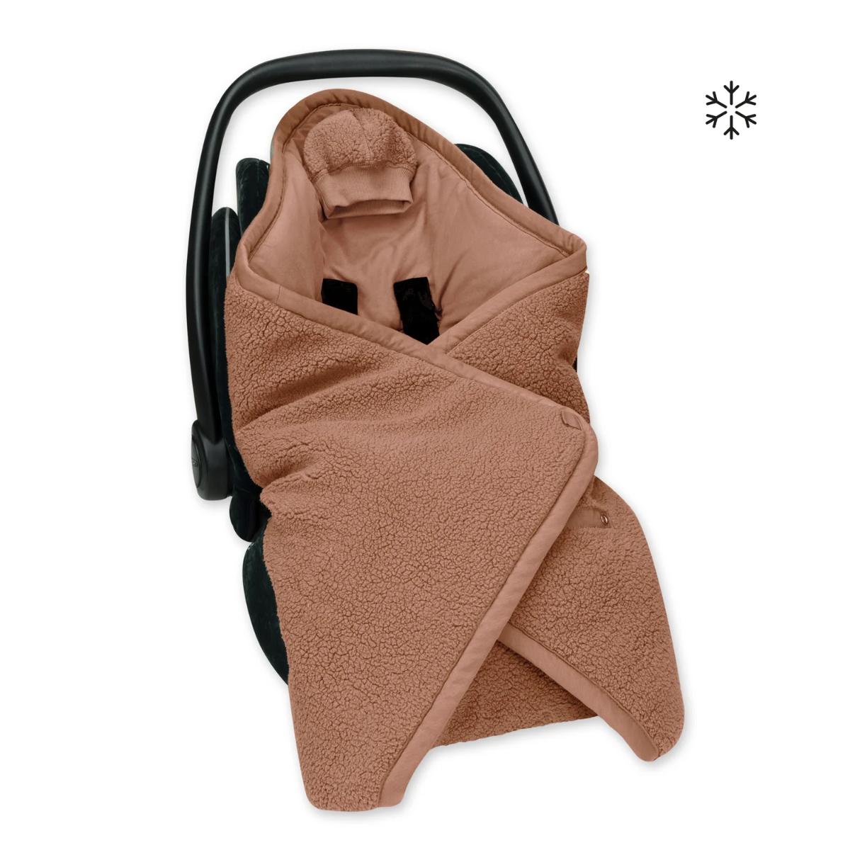 Couverture BISIDE Bemini teddy hugmi + fibre+jersey MUFFIN