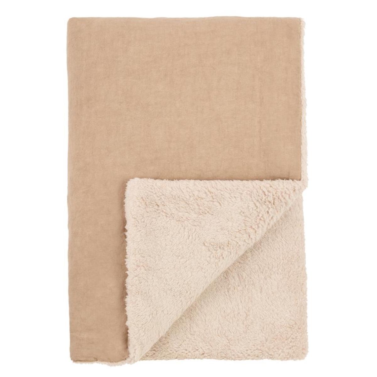 Couverture d'hiver 70x100cm FRENCH LINEN Nobodinoz sesame