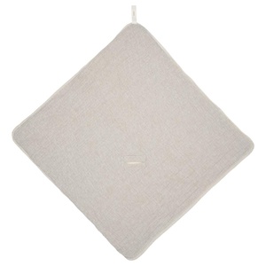 Couverture enveloppante teddy RIVOLI 100x100cm Koeka stone
