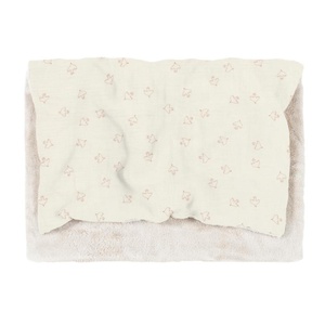 Couverture hiver WABI SABI Nobodinoz brown hoshi birds