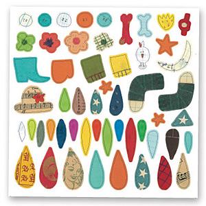 Crear con pegatinas pequeños regalos 3-6Y ANIMALES Djeco