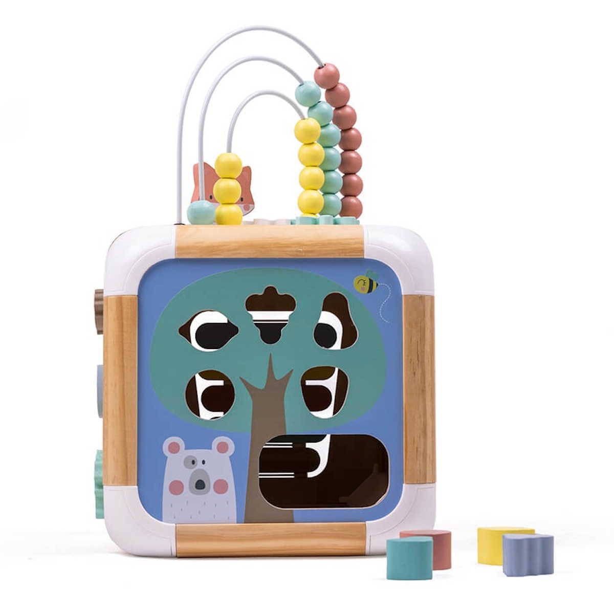 Cube d'activités avec 5 surfaces de jeu Eurekakids