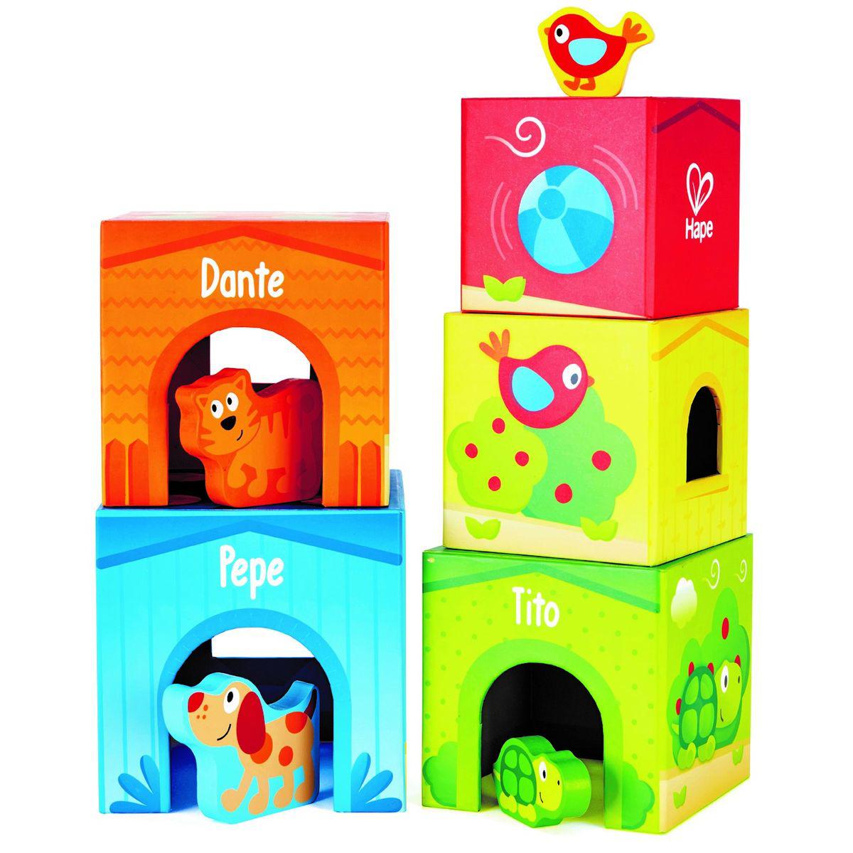 Cubos primera edad FRIENDSHIP TOWER Hape