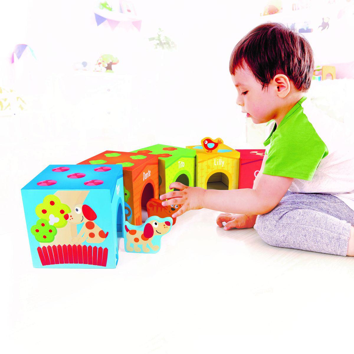 Cubos primera edad FRIENDSHIP TOWER Hape