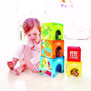 Cubos primera edad FRIENDSHIP TOWER Hape