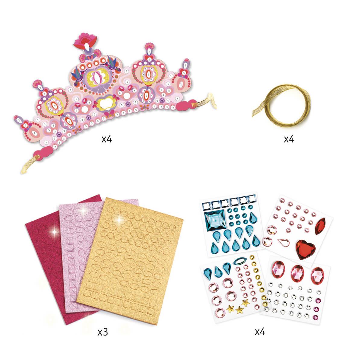 Diademas DIY PRINCESA Djeco