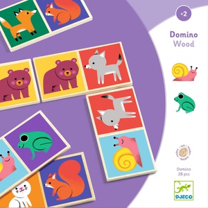 Dominó madera DULCES ANIMALES Djeco