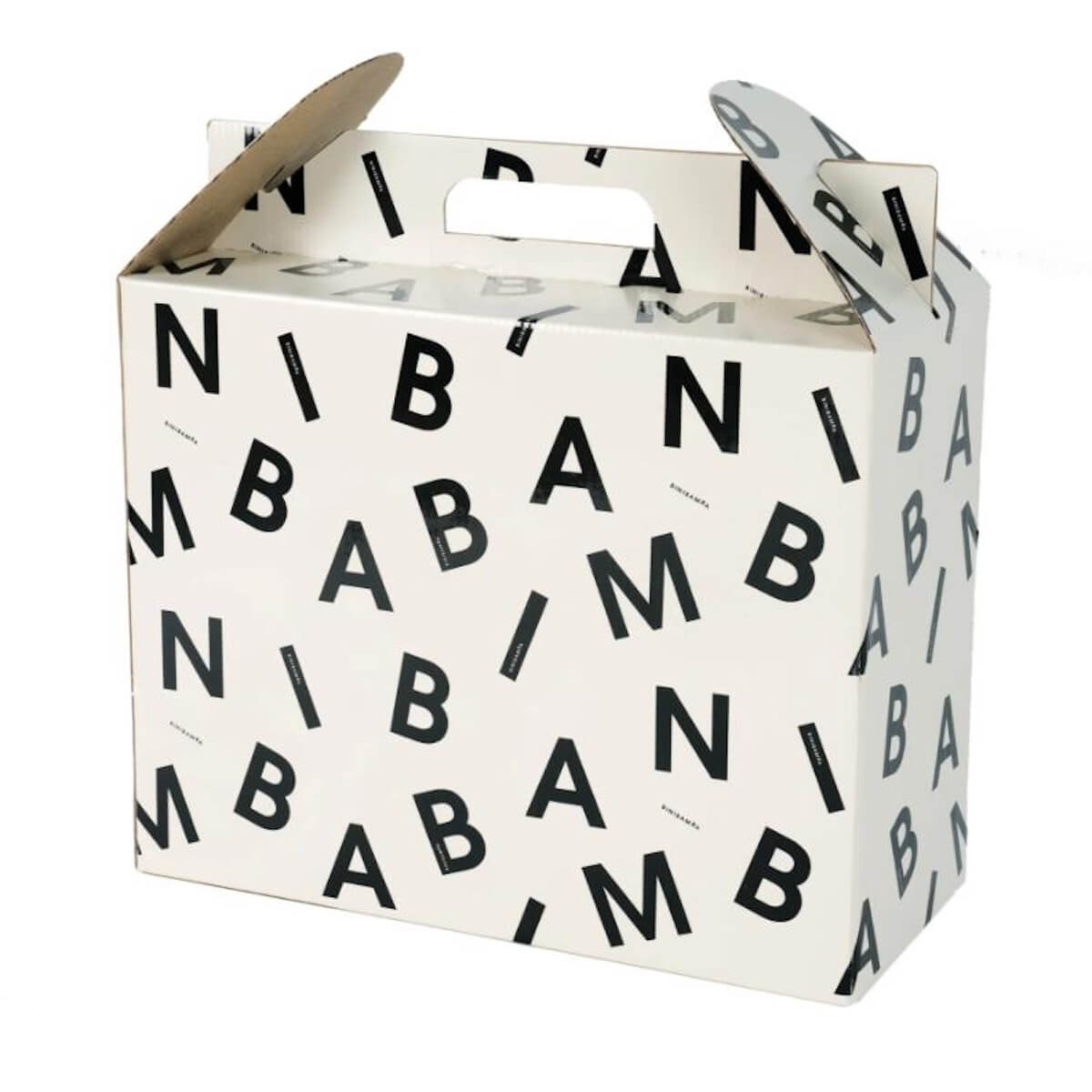 Doudou en peau de mouton - Harnais fixe Binibamba dalmation