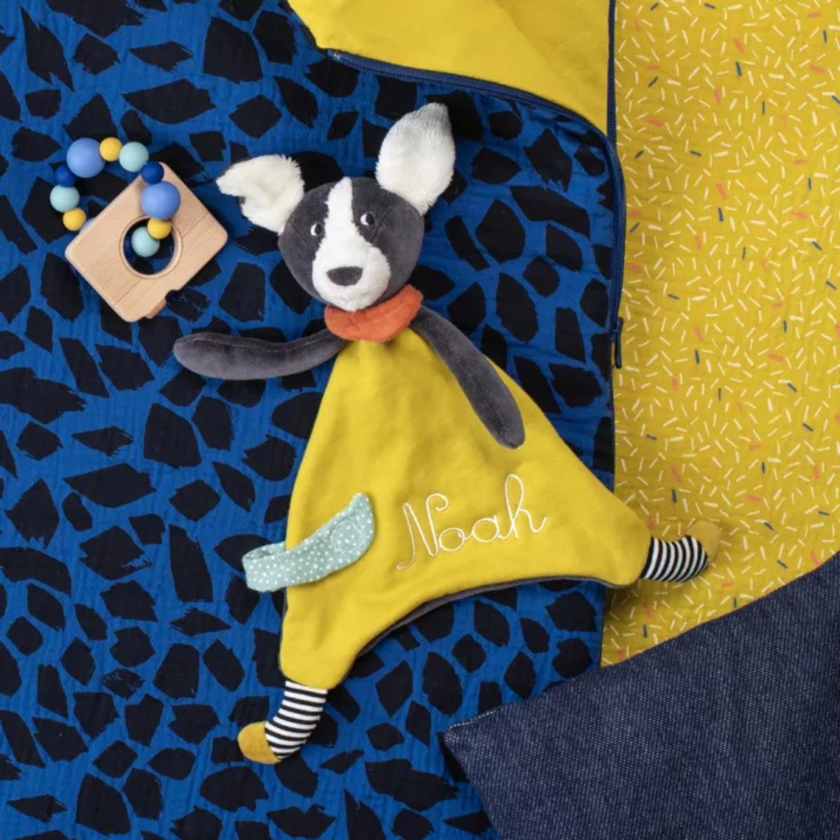 Doudou Puce jaune Puce & Pilou Moulin Roty