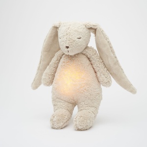 Doudou-veilleuse The Humming Bunny Moonie Sand Natur 2.0