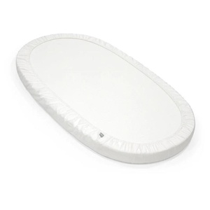 Drap housse lit SLEEPI Stokke blanc OCS