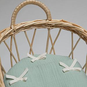 Edredón-almohada muñeca BOBBLE verde