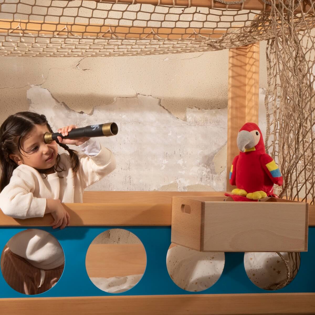 Einhängebox DELUXE De Breuyn natur geölt