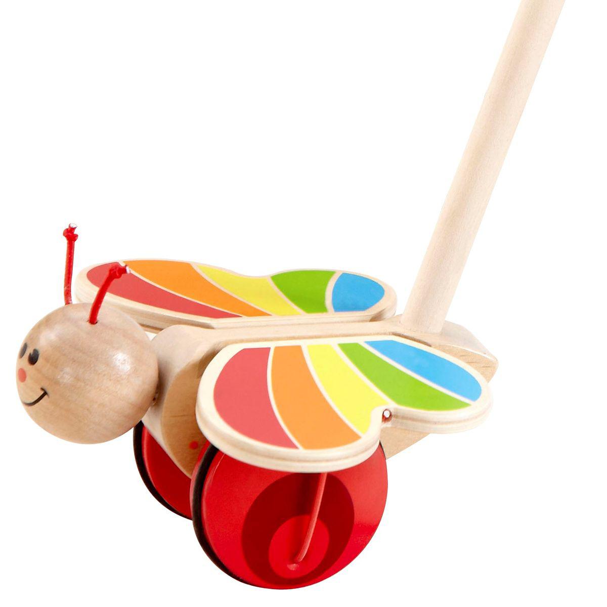 Empujar mariposa BUTTERFLY Hape