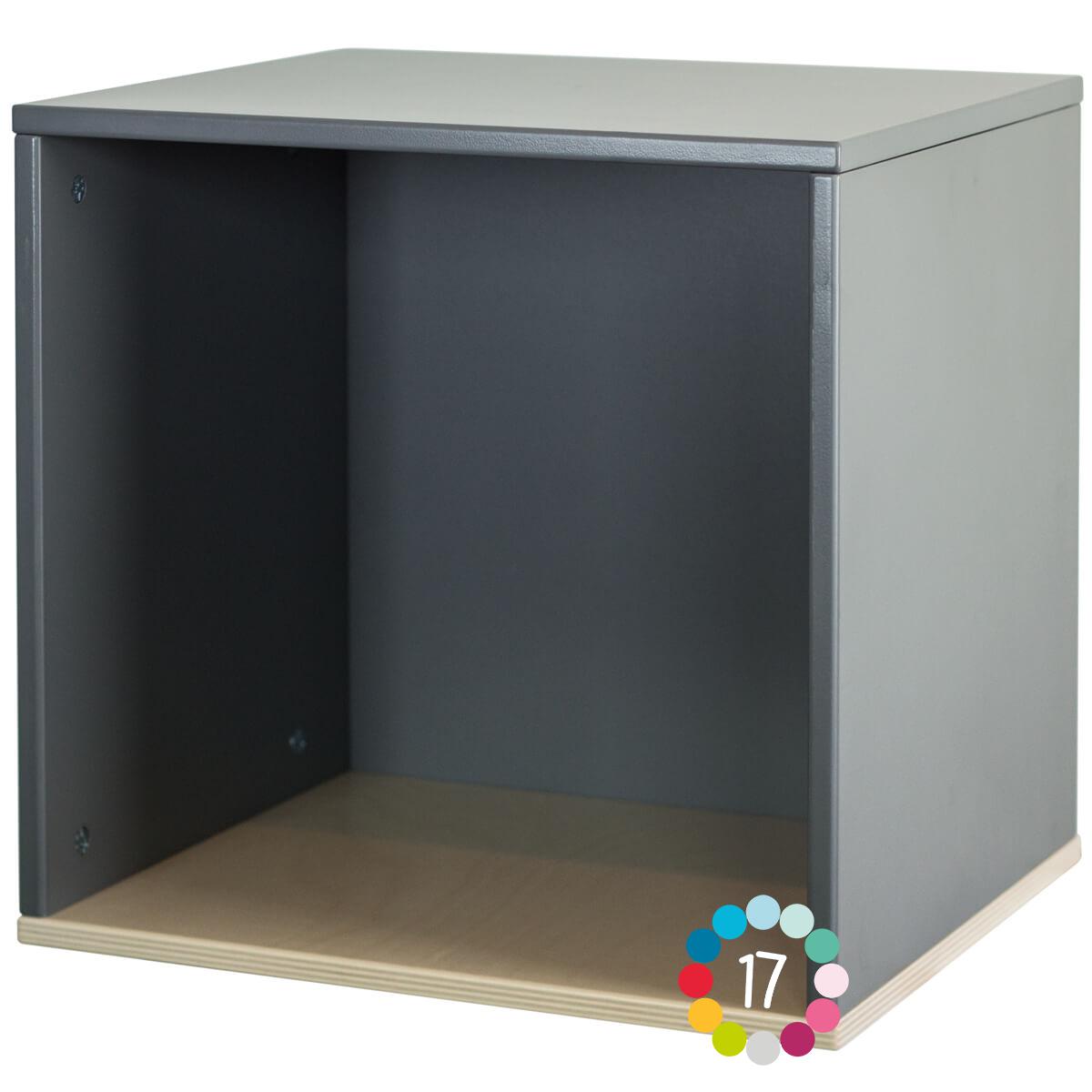 Estantería cubo COLORFLEX space grey