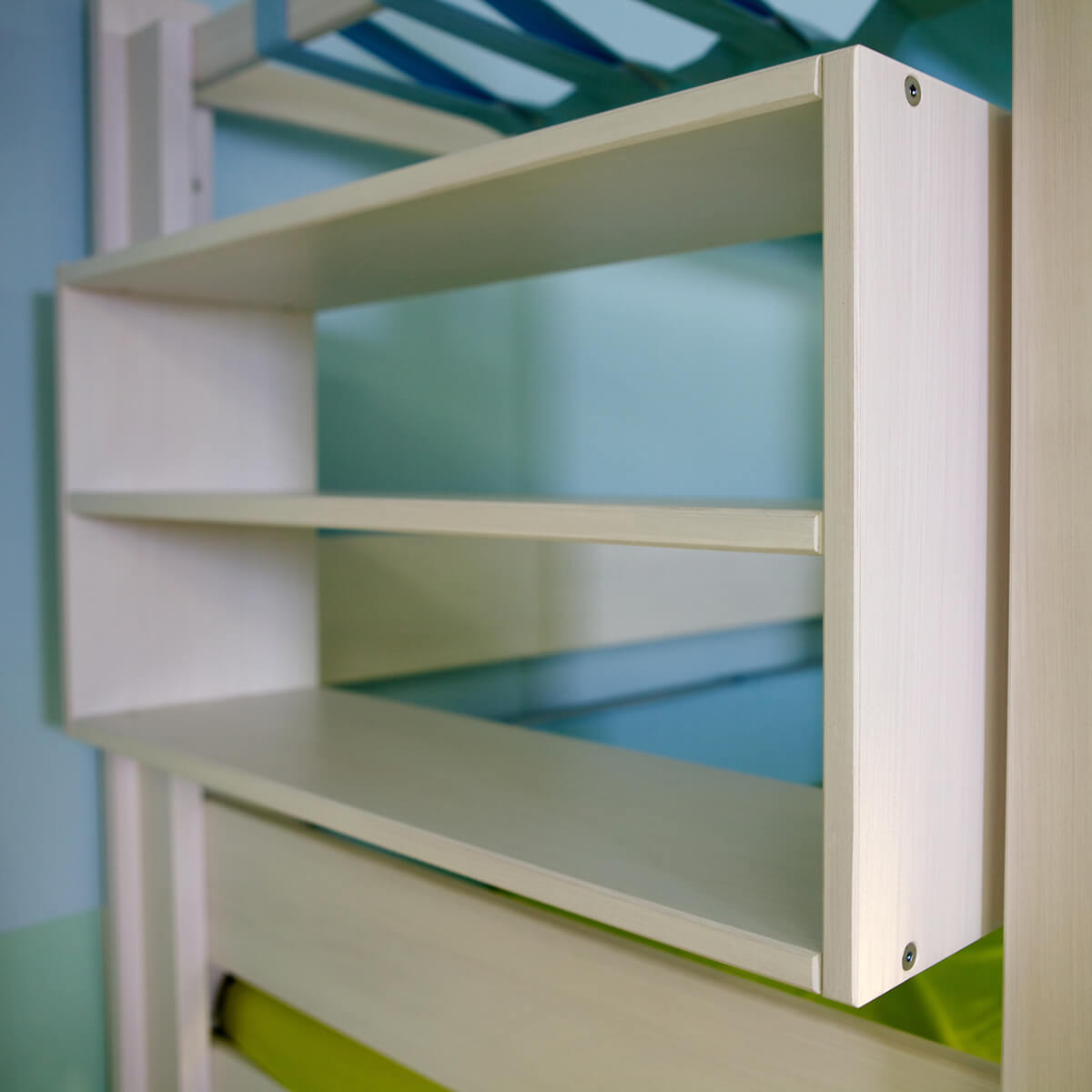 Étagère small fixation lit DESTYLE de Breuyn blanchie