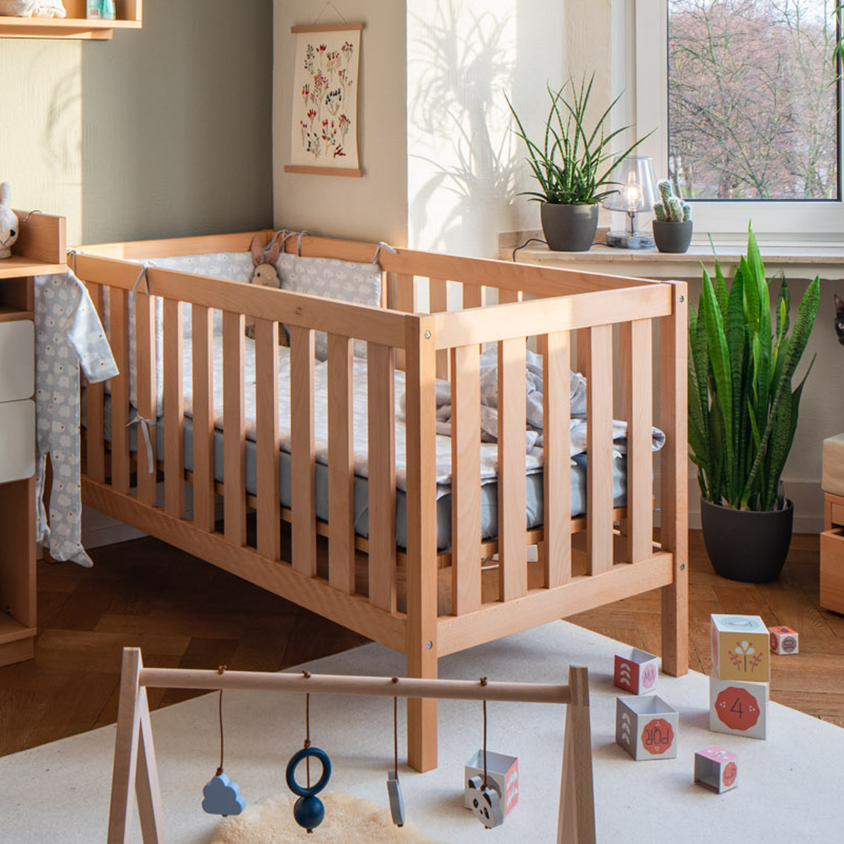 Evolving baby bed DESTYLE de Breuyn natural