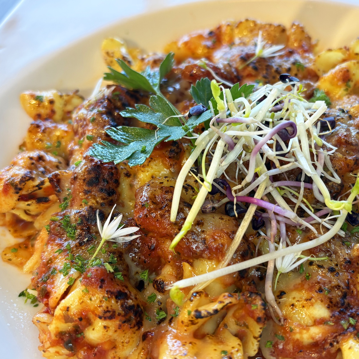 Fagottini au jambon cru