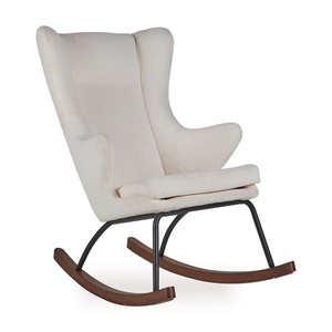 Fauteuil à bascule adulte DE LUXE Quax Creme