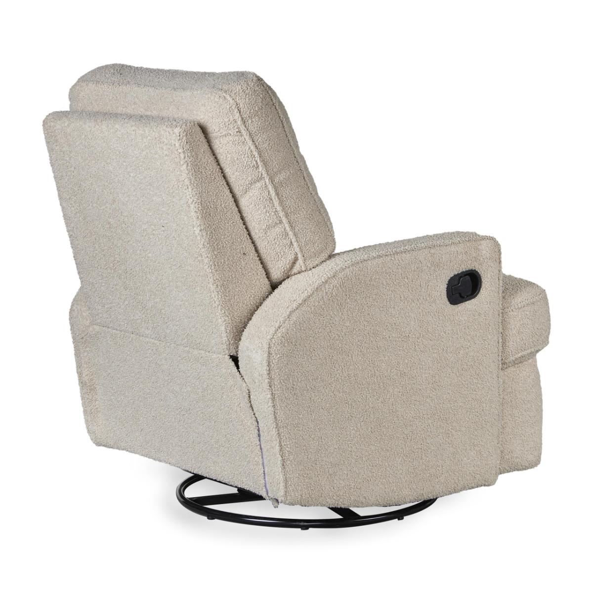 Fauteuil Recliner electric SWIVEL & GLIDING Quax aupe