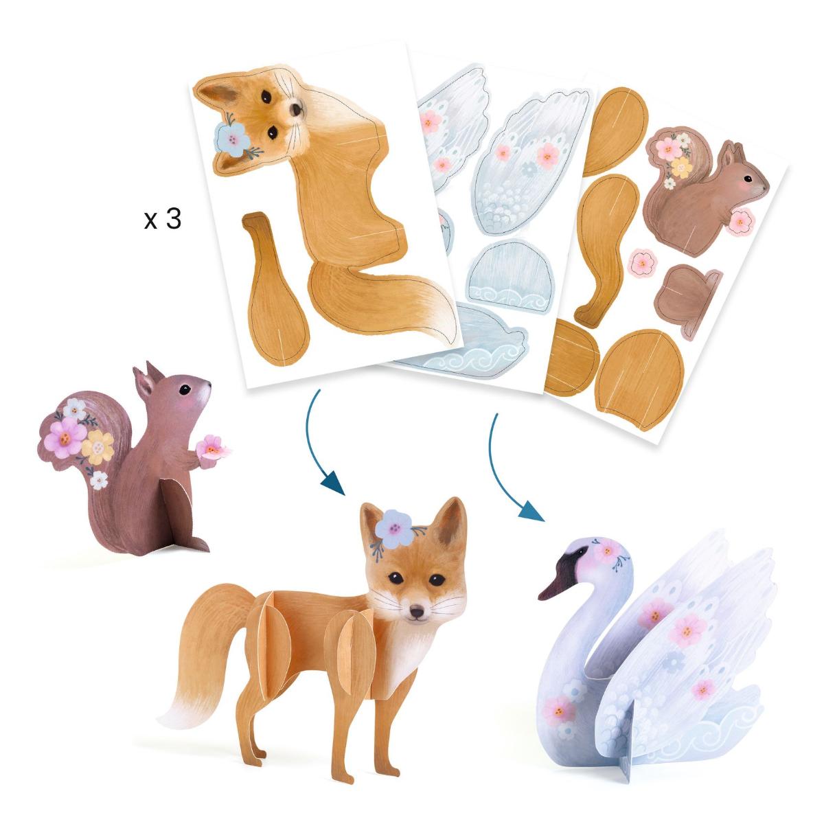 Fluffy box Djeco