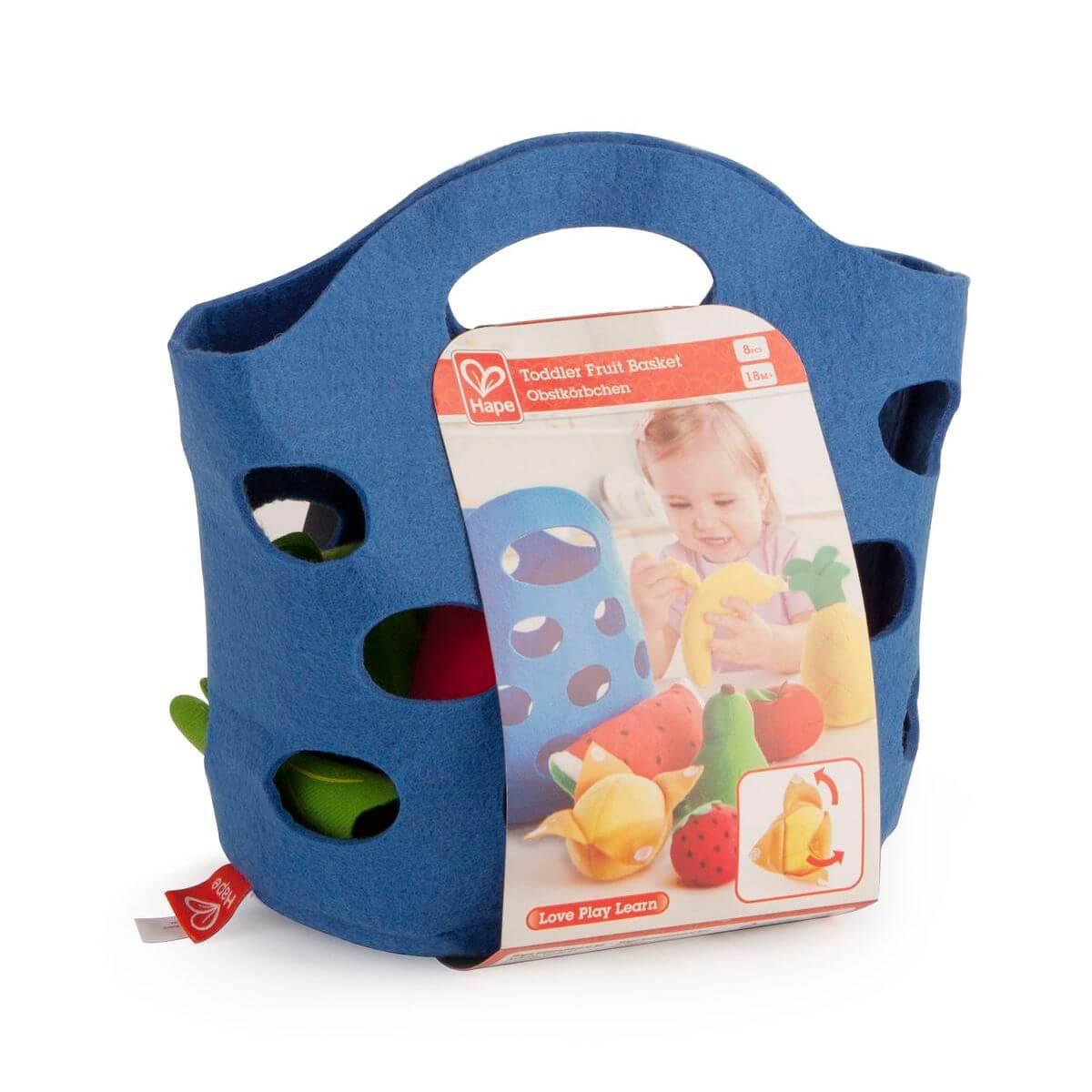 Fruta fieltro-7U CESTA FRUTAS Hape