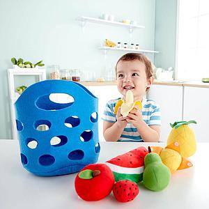 Fruta fieltro-7U CESTA FRUTAS Hape