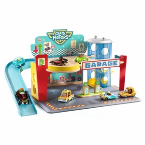 Garaje CRAZY MOTORS Djeco