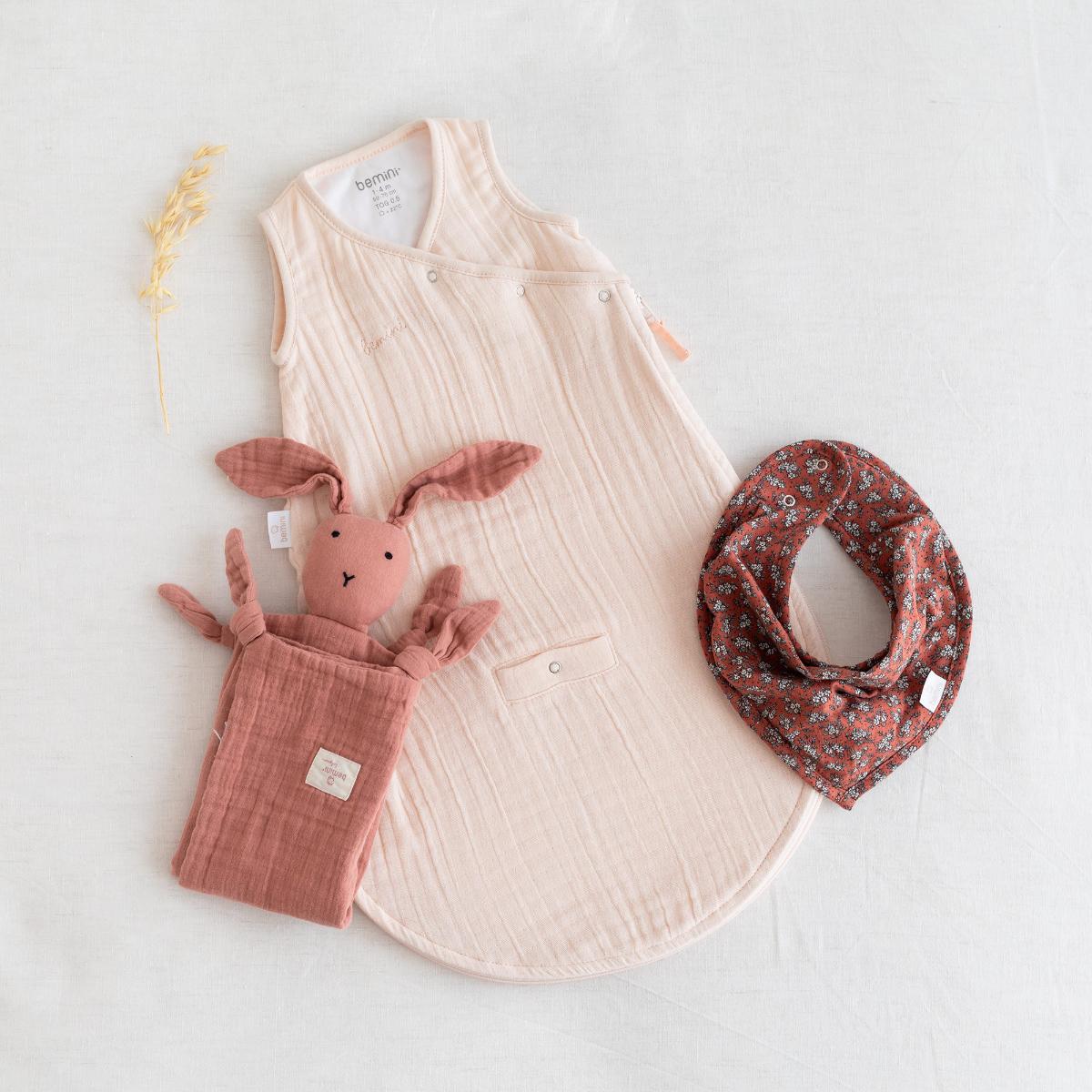 Gigoteuse 1-4m  MAGIC BAG Bemini swaddle Rosa
