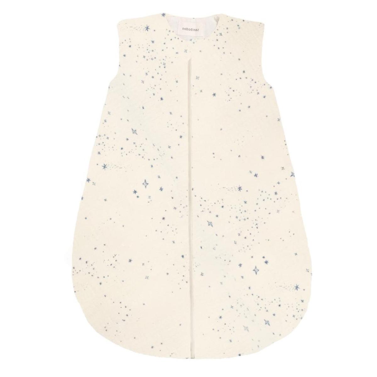 Gigoteuse mi-saison FLUFFY 0-6m Nobodinoz blue milky way