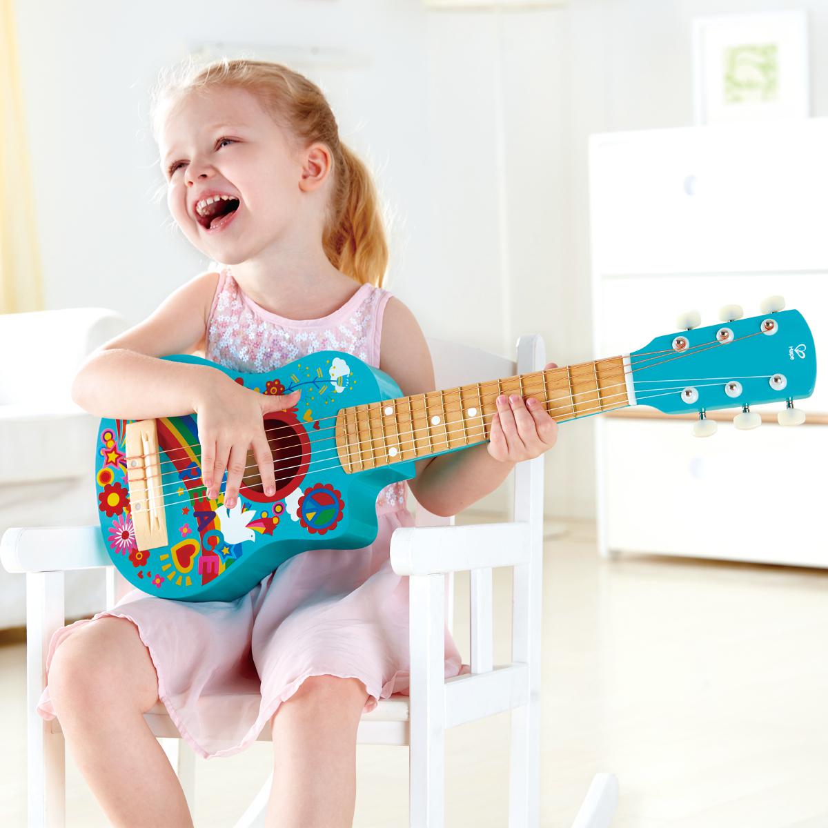 Guitarra FLOWER POWER GUITAR Hape