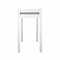 High-sleeper bed 90x200cm DESTYLE de Breuyn whitened