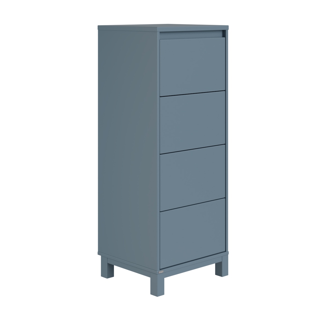 Highboard 4 Tiroirs OLLI Paidi bleu mat