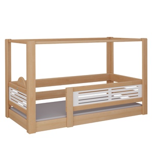 Himmelbett Tatü DELUXE de Breuyn natürlich-geweißt