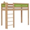 Hochbett Tatü DELUXE de Breuyn natürlich-grün