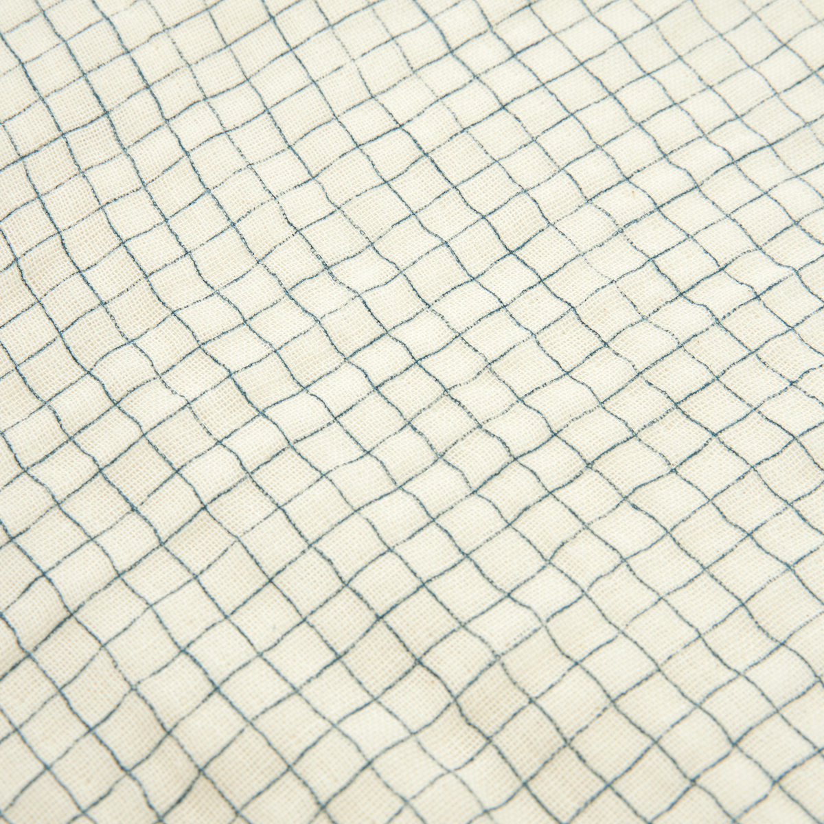 Housse de couette 100x140cm WABI SABI Nobodinoz blue grid
