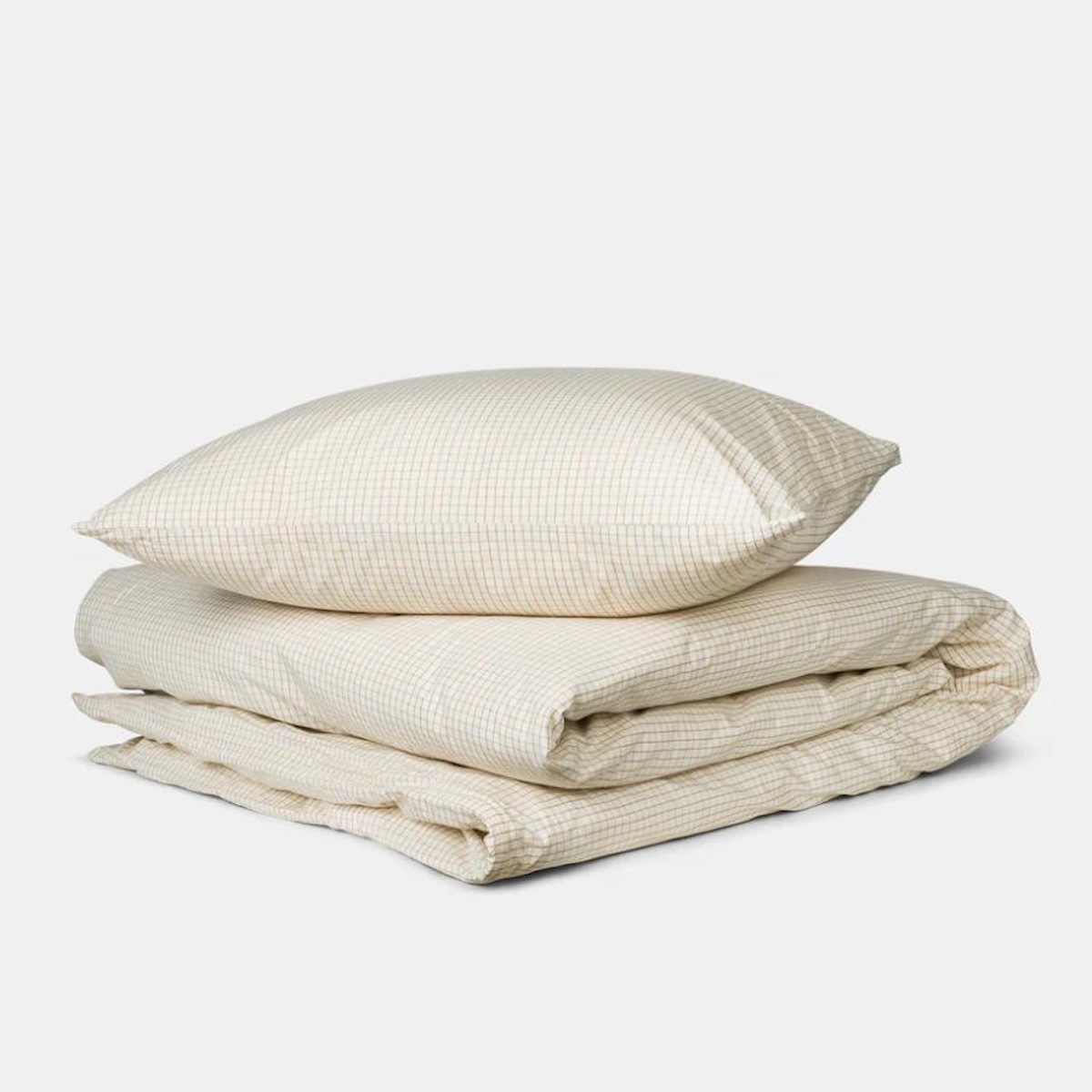Housse de couette 140x200/63x63cm ASTA Dear April Mini Check