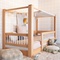 Housse de couette Kids DUCKS beige 140x200cm et taie 60x60cm