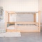 Housse de couette Kids DUCKS beige 140x200cm et taie 60x60cm