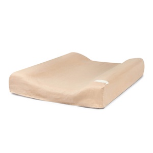 Housse matelas à langer 70x50cm LIN FRANÇAIS Nobodinoz Sand