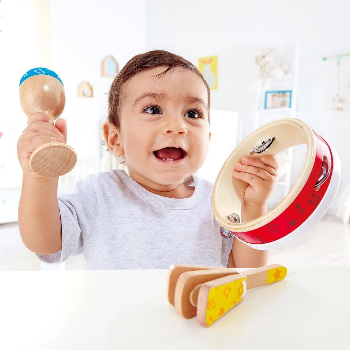 Instrumento percusión-3U BEGINNER'S PERCUSSION Hape