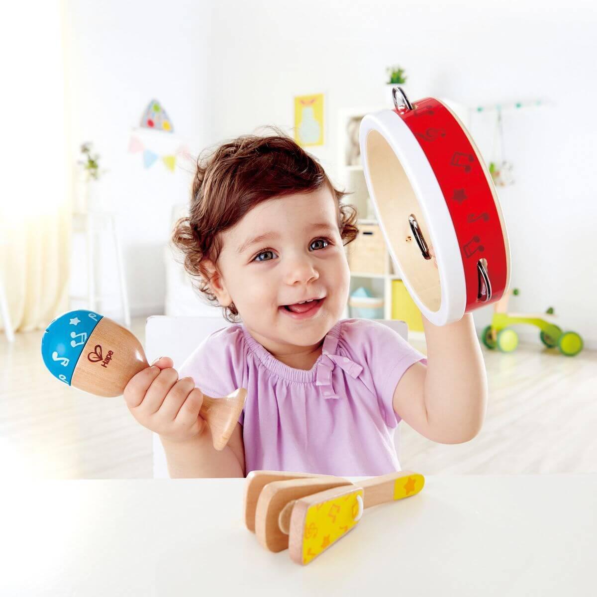 Instrumento percusión-3U BEGINNER'S PERCUSSION Hape