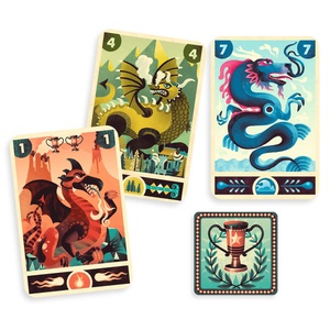 Jeu de cartes Dragon deck Djeco