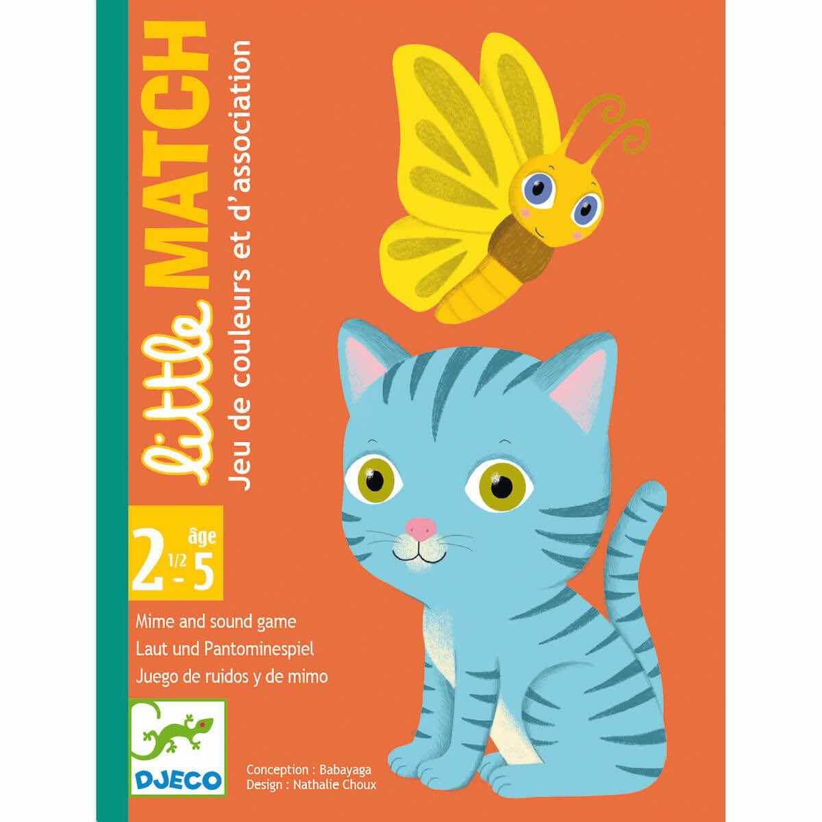 Jeux de cartes des tout-petits Little Match Djeco