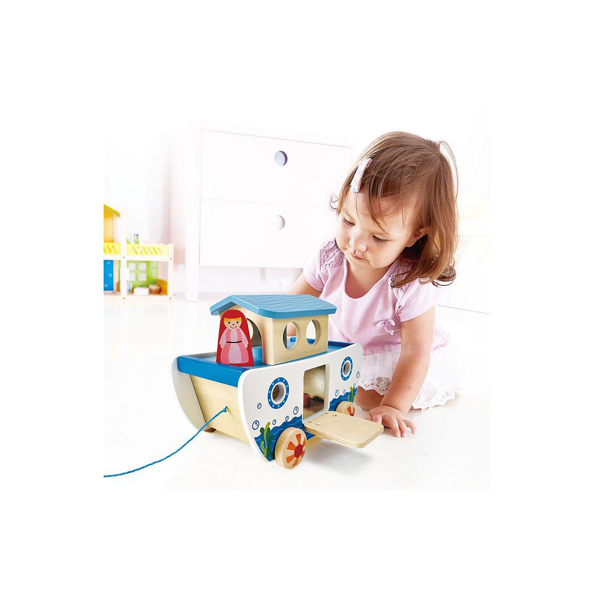 Juego arrastre arca Noe PULL ALONG NOAH'S ARK Hape